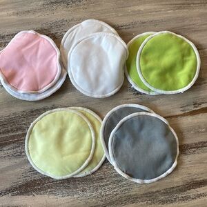Organic cotton nursing pads (set of 5, 10 total pads)